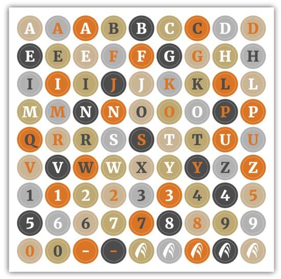 Persoonlijke stickerset inclusief bij Junioor Kids Earmuffs